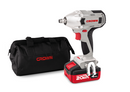 Pistola de Impacto Inalámbrica Crown 20v max 4Amp + 2 baterías