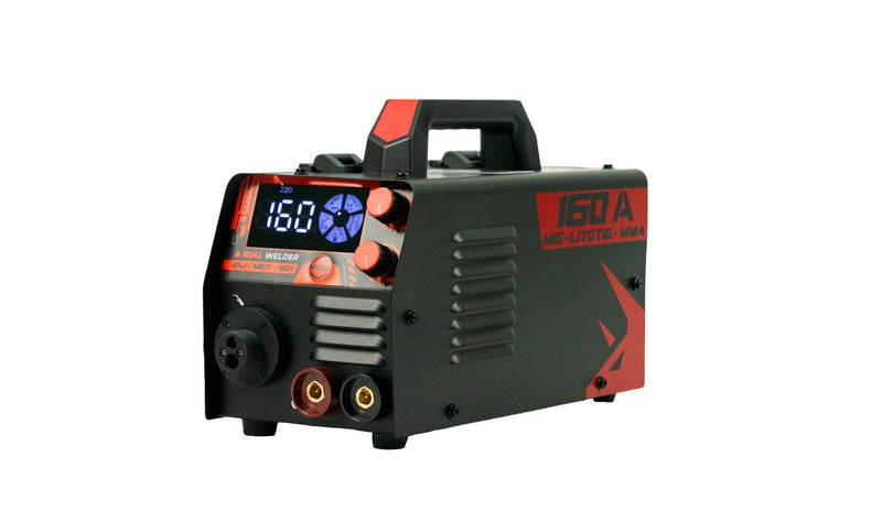 BW/MET-160 SOLDADORA INDUSTRIAL MULTIPROCESO – INVERTER 160 /3 EN 1 –  MIG, FLUX, TIG LIFT  Y  MMA