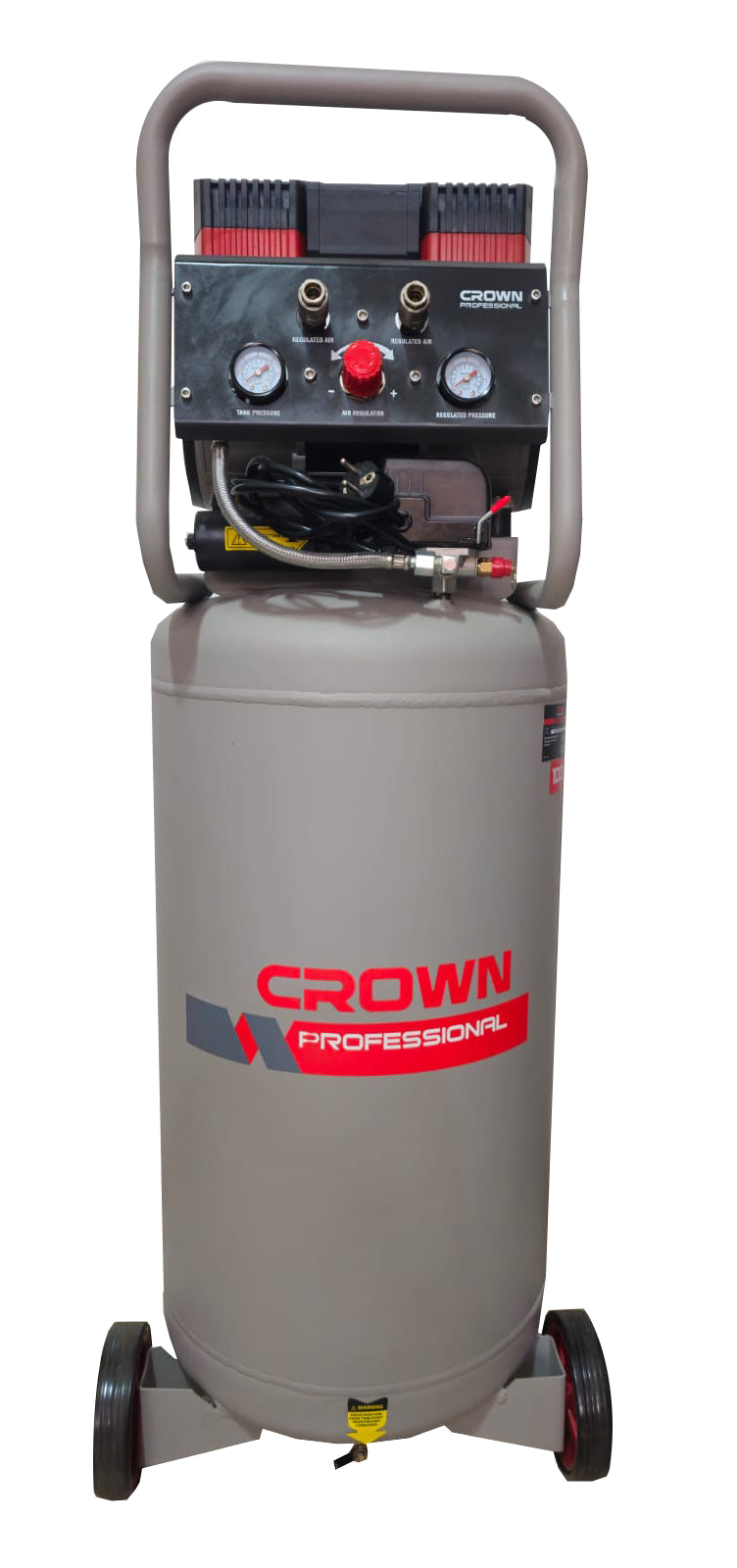 Compresora Crown 100 L S/ACEITE - 1500W -2HP