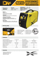 MAQUINA DE SOLDAR DAF 200ARC X-Performance
