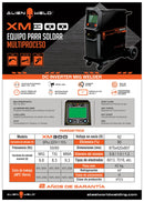 Alienweld XM300 GMAW/GTAW/SMAW 300A 1Phz/3Phz 220V