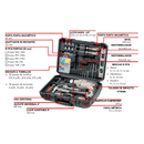 Taladro Percutor Crown 1/2" 600W con Accesorios