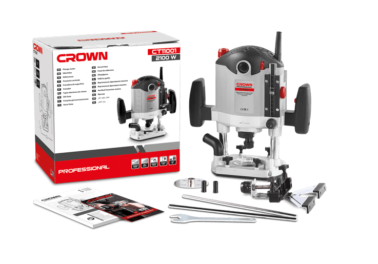 Ruteadora Crown 2100W