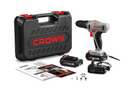 Atornillador Inalambrico Crown 14,4V + 2 baterías
